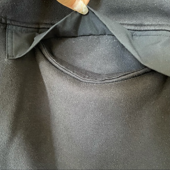 Champion large black pullover sweater front pocket sweatshirt men’s long sleeve - Picture 7 of 11